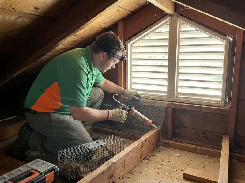 Attic Rodent Exclusion and Trapping in Jacksonville, FL